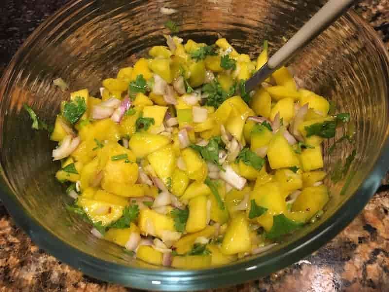 mango salad